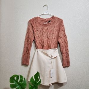 JJ BASICS Coral Knitted Sweater